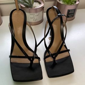 Authentic Bottega Veneta heels, box, and dust bag for each shoe